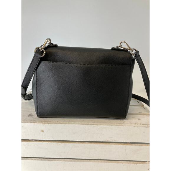 MICHAEL KORS SMALL SAFFIANO BEADED FLORAL CROSSBODY BAG ASIS - Picture 3 of 15